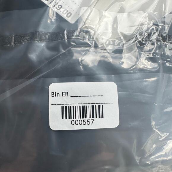 NWT Good American Womens Black Stretch Jersey Turtleneck Bodysuit Size 7 (4XL) - Picture 12 of 12